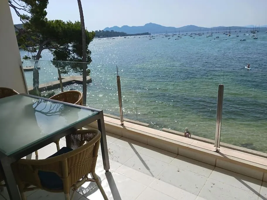 Catalina 3B Es Un Moderno Apartamento Frente Al Mar En El Pinewalk Port de Pollenca 0*,
